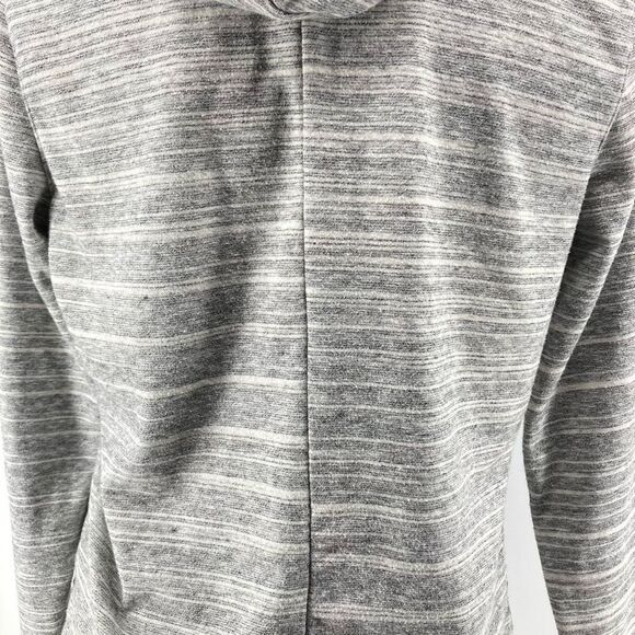 GAP Women’s Heather Grey Cotton Long Sleeve Pullover Hooded Sweatshirt Small - Picture 8 of 15